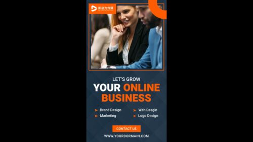 企业公司商业品牌服务介绍视频制作(模板) corporate business brand service intro promo Video Production (Template)2