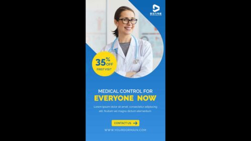 医疗企业公司商业品牌服务介绍视频制作(模板) medical healthcare corporate business brand service intro promo Video Production (Template)