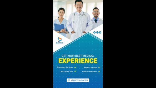 医疗企业公司商业品牌服务介绍视频制作(模板) medical healthcare corporate business brand service intro promo Video Production (Template)6