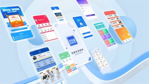 手机APP应用介绍展示视频制作(模板) Mobile APP Intro Opener Video Production (Template)