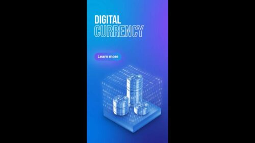 现代科技区块链比特币虚拟货币金融视频制作(模板) Modern Tech Blockchain Bitcoin Cryptocurrency Finance Video Production (Template) 04