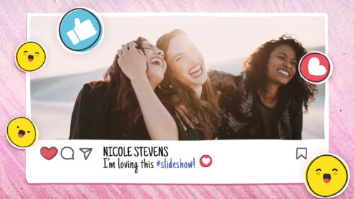 社交媒体评论点赞互动展示视频制作 (模板) Social Media Communication Reaction Display Video Production (Template)