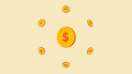 金融现代科技区块链片头视频制作 (模板) Modern Tech Bitcoin Cruptocurrency Finance Logo Intro Video Production (Template)