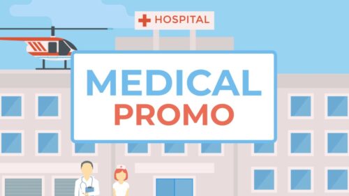卡通医疗服务展示视频制作 (模板) Cartoon Medical Healthcare Service Showcase Video Production (Template)