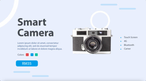 简约数码日常用品展示视频制作 (模板) Minimalistic Digital Product Promo Showcase Video Production (Template)