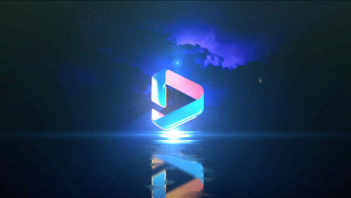 荧光闪烁酷炫企业片头视频制作 (模板) Neon Lighting Cool Logo Reveal Video Production (Template)