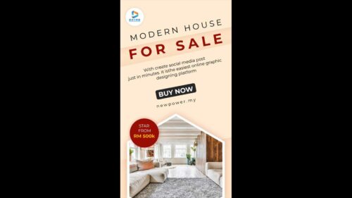 房地产商业宣传图文展示视频制作 (模板) Real Estate Corporate Display Video Production (Template)10