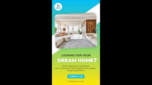 房地产商业宣传图文展示视频制作 (模板) Real Estate Corporate Display Video Production (Template)12