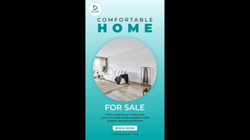 房地产商业宣传图文展示视频制作 (模板) Real Estate Corporate Display Video Production (Template)14