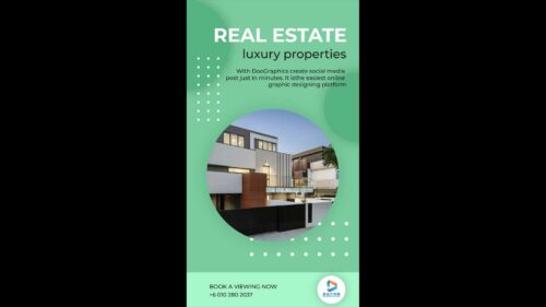 房地产商业宣传图文展示视频制作 (模板) Real Estate Corporate Display Video Production (Template)2