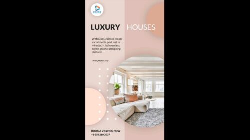 房地产商业宣传图文展示视频制作 (模板) Real Estate Corporate Display Video Production (Template)3