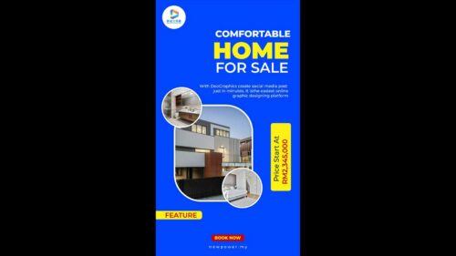 房地产商业宣传图文展示视频制作 (模板) Real Estate Corporate Display Video Production (Template)6