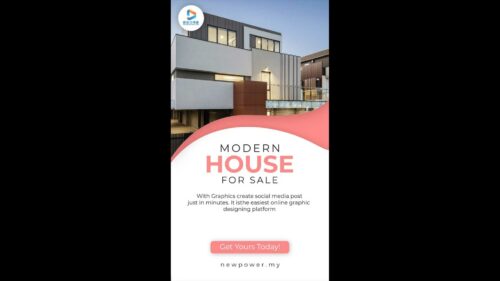 房地产商业宣传图文展示视频制作 (模板) Real Estate Corporate Display Video Production (Template)8