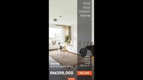 房地产精选合集视频制作 (模板) Real Estate Story Album Video Production (Template)8